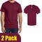 Gildan Maroon Cotton T-Shirt Blanks for Creative Projects, Vinyl Design, Screen Printing & Personalization